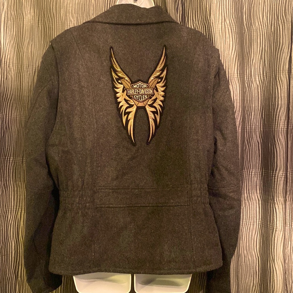 Harley Davidson Wool Coat